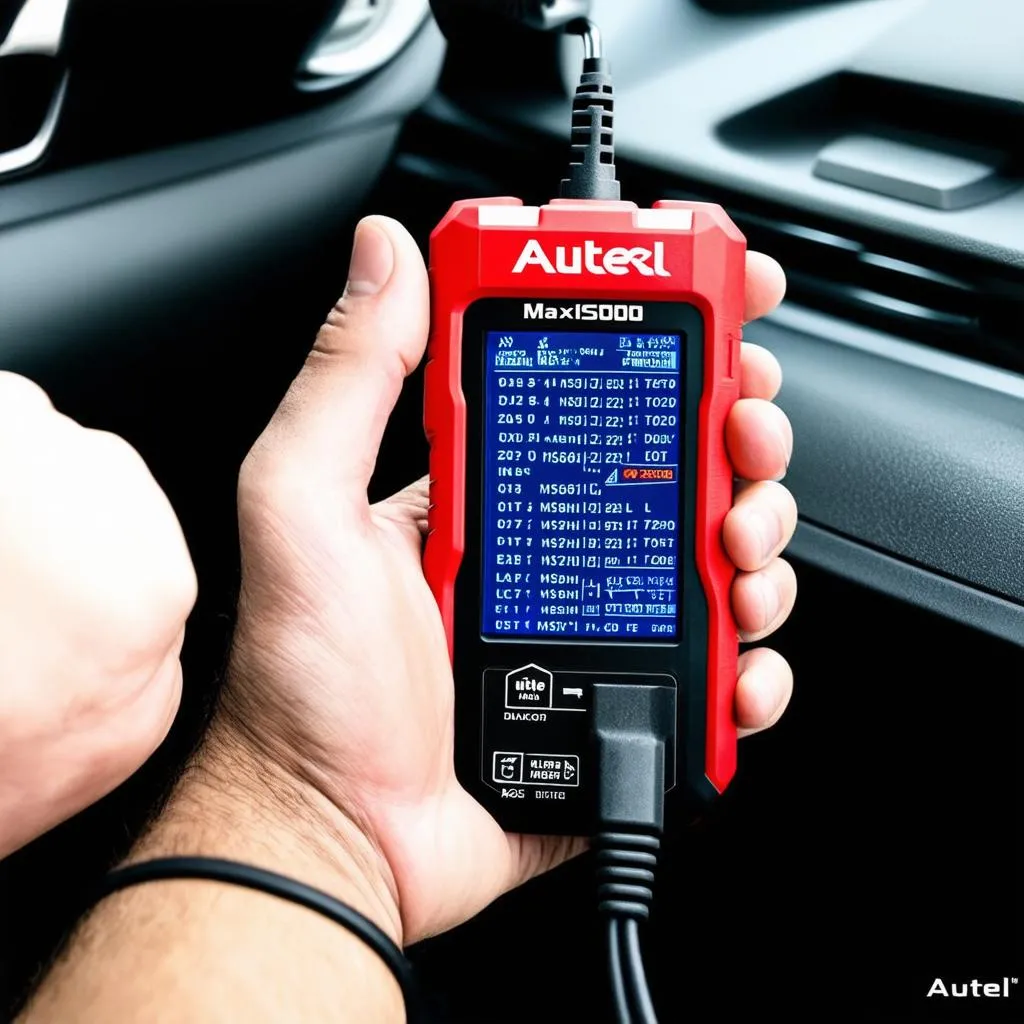 Autel MaxiScan MS300 reading codes