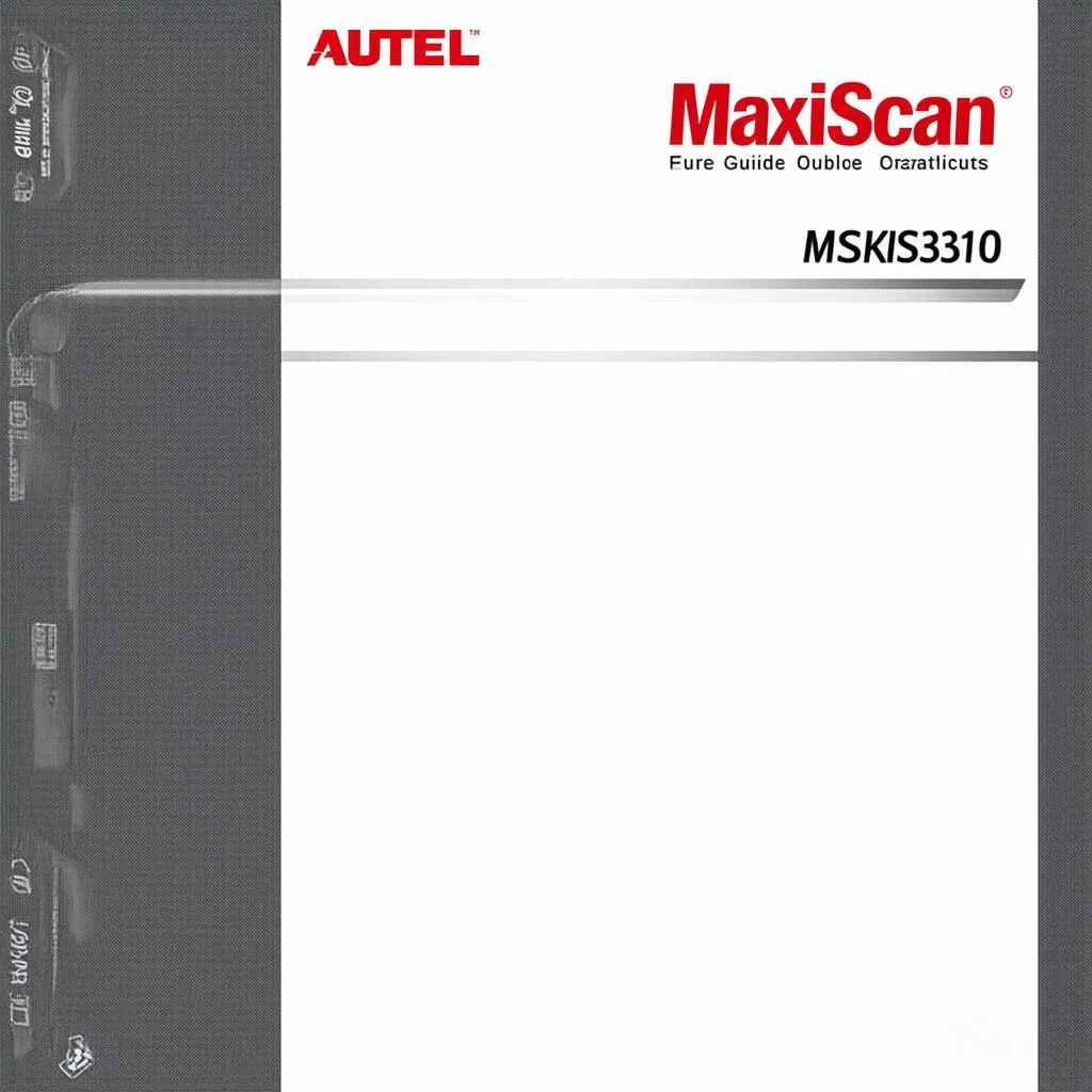 Autel MaxiScan MS310 User Guide