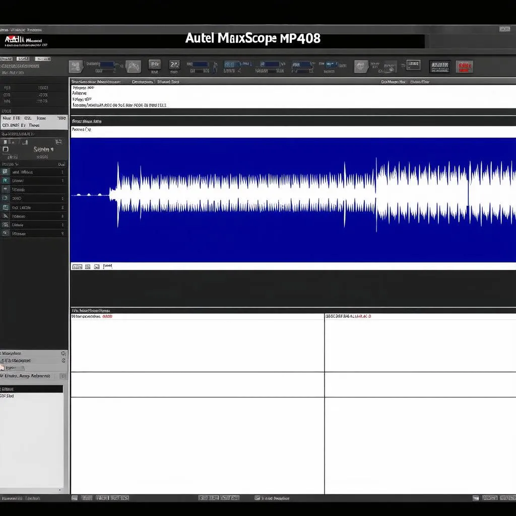 Autel MaxiScope MP408 Software Interface