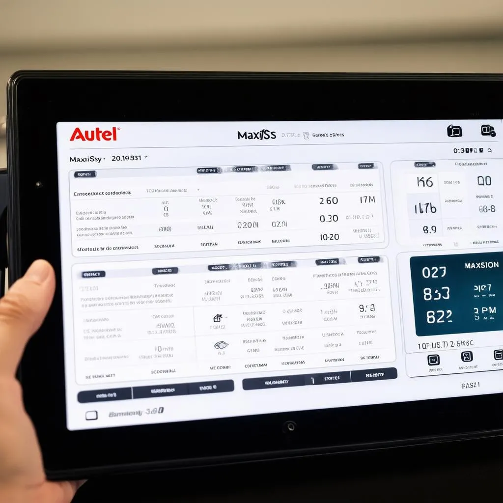 Autel MaxiSys Diagnostic Tablet