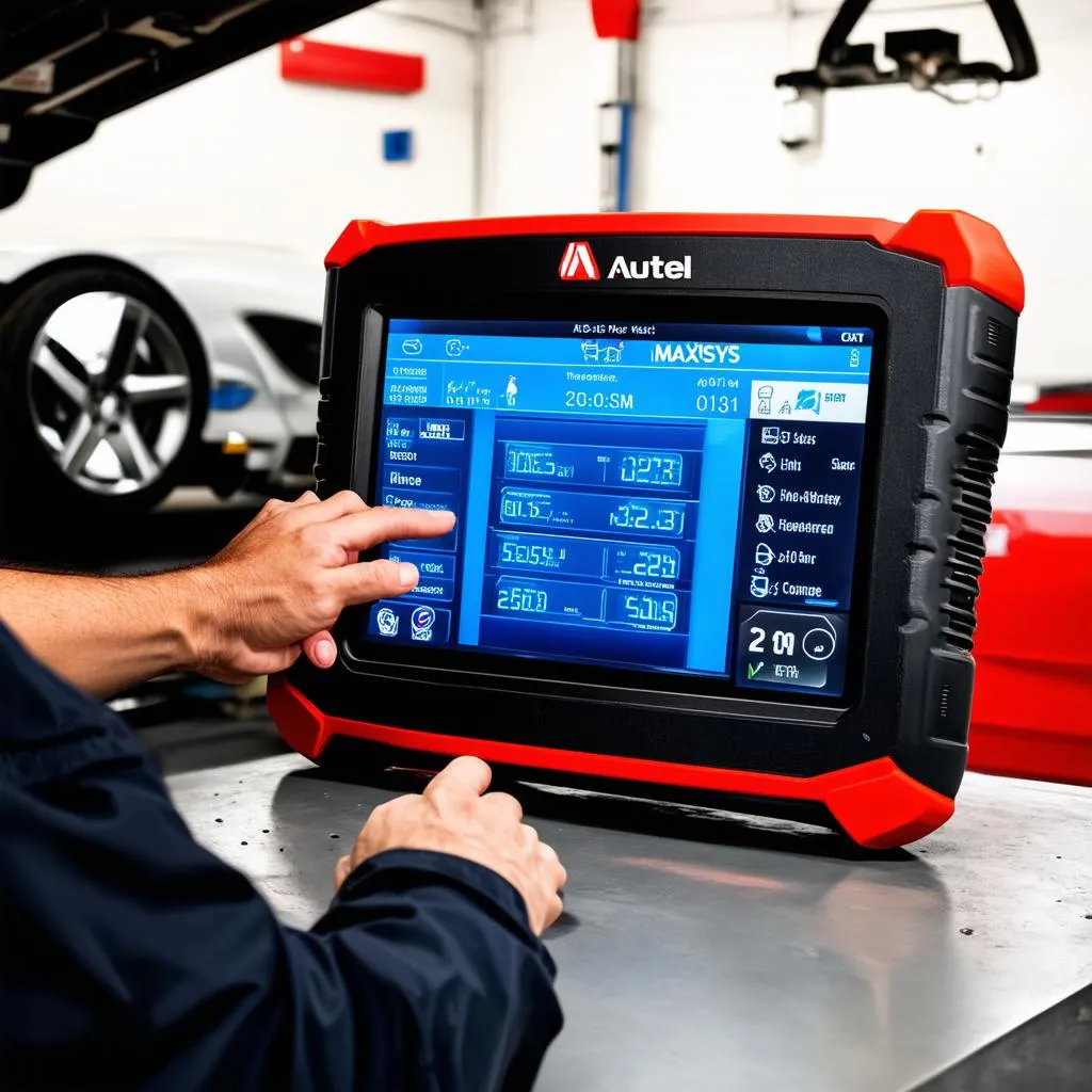 Autel MaxiSys diagnostic scanner