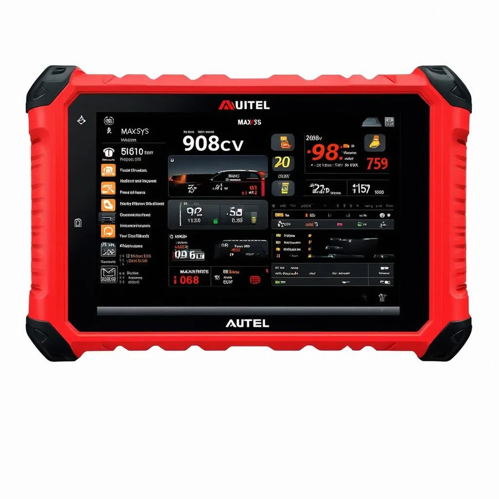 Autel MaxiSys 908CV Interface