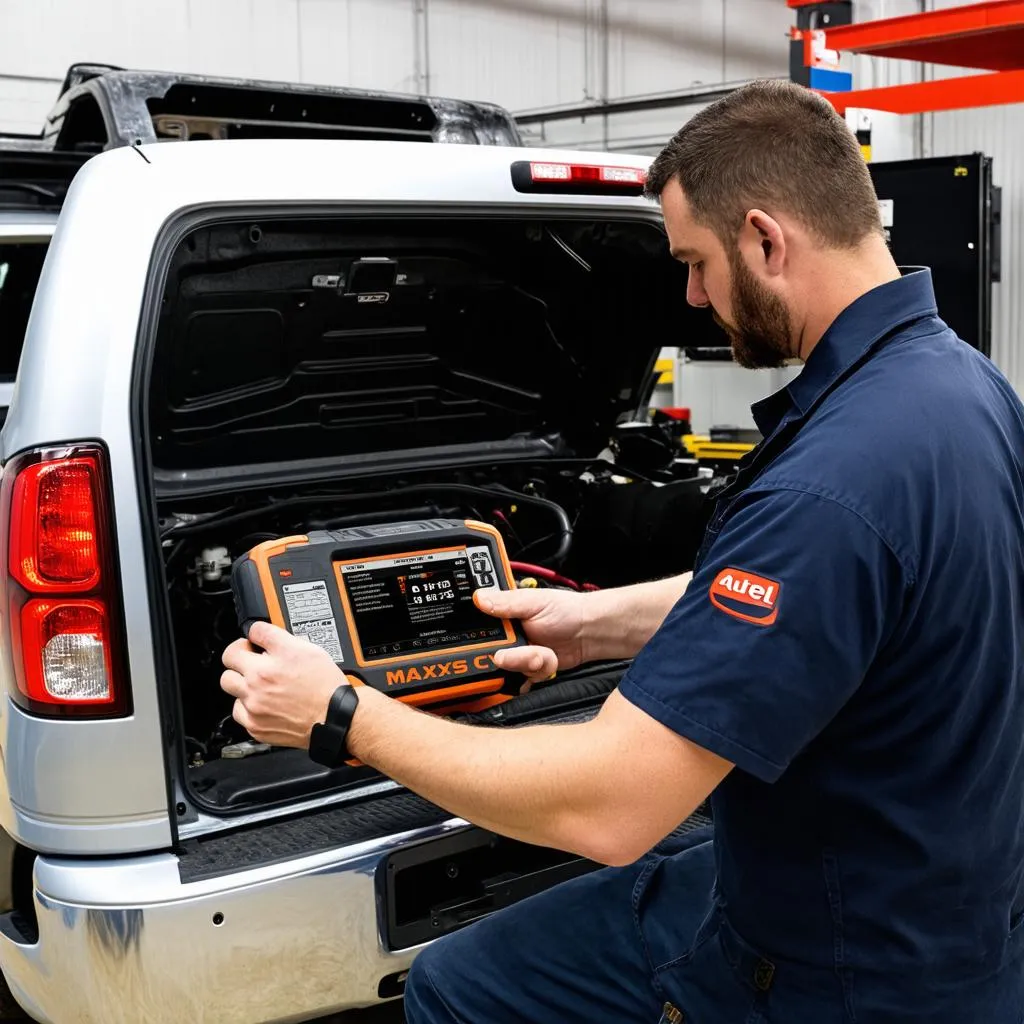 autel maxisys cv heavy duty, diagnostic scanner, heavy duty truck repair