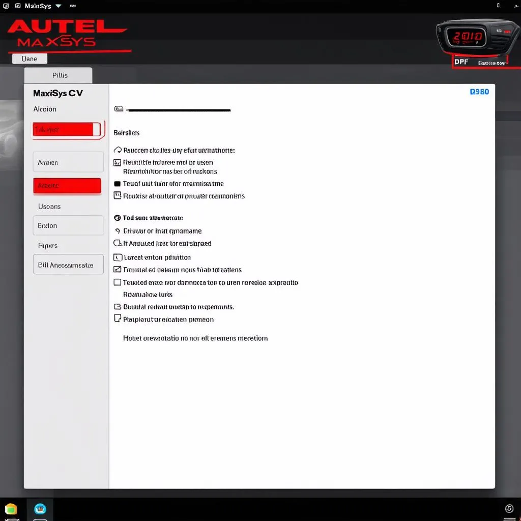 Autel MaxiSys CV User Guide