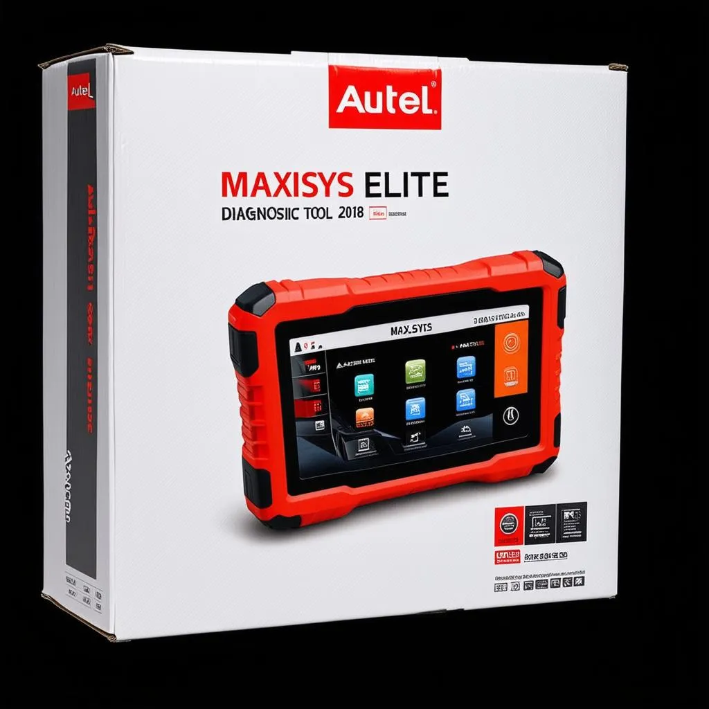 Autel MaxiSys Elite 2018 Packaging