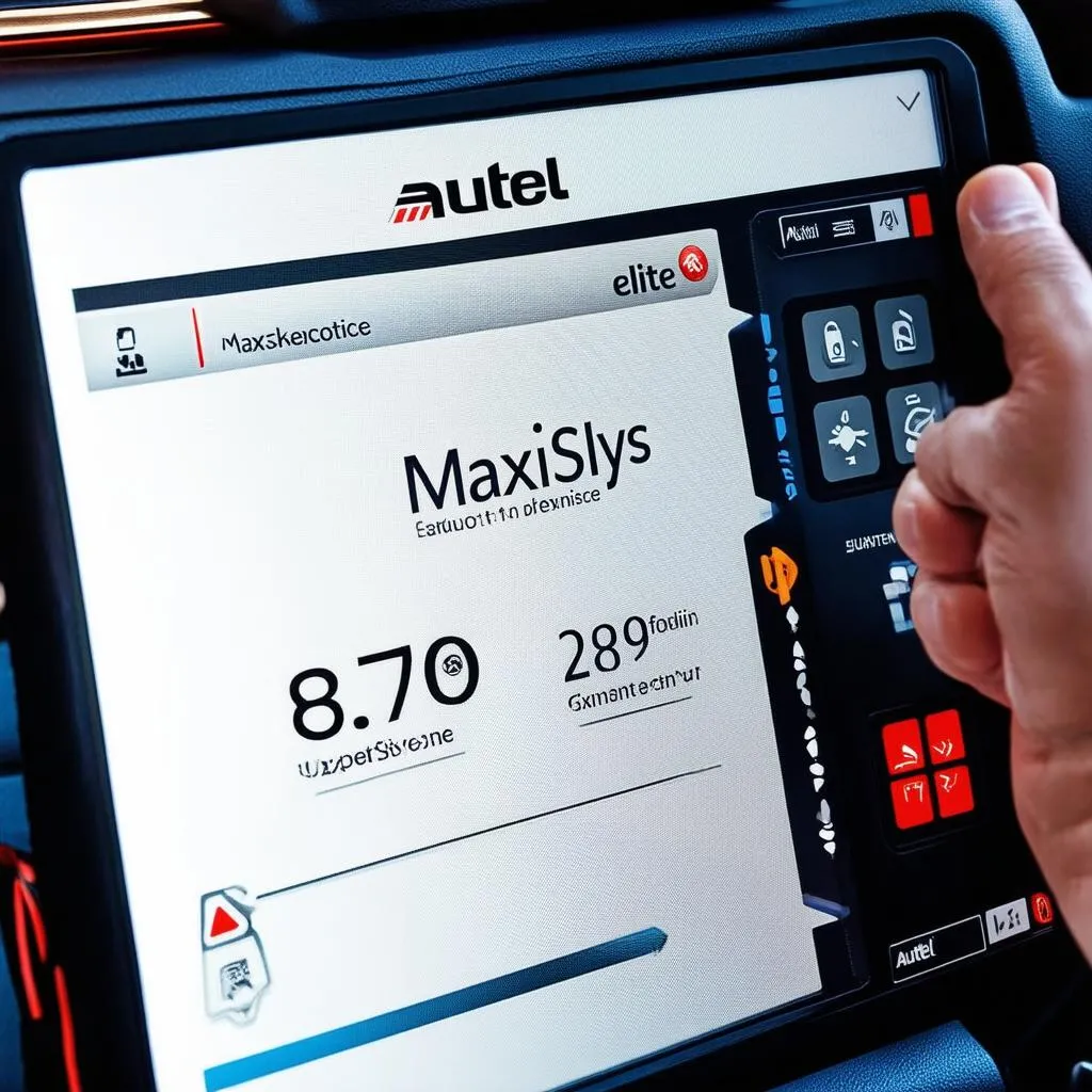 Autel MaxiSys Elite Diagnostic Scanner