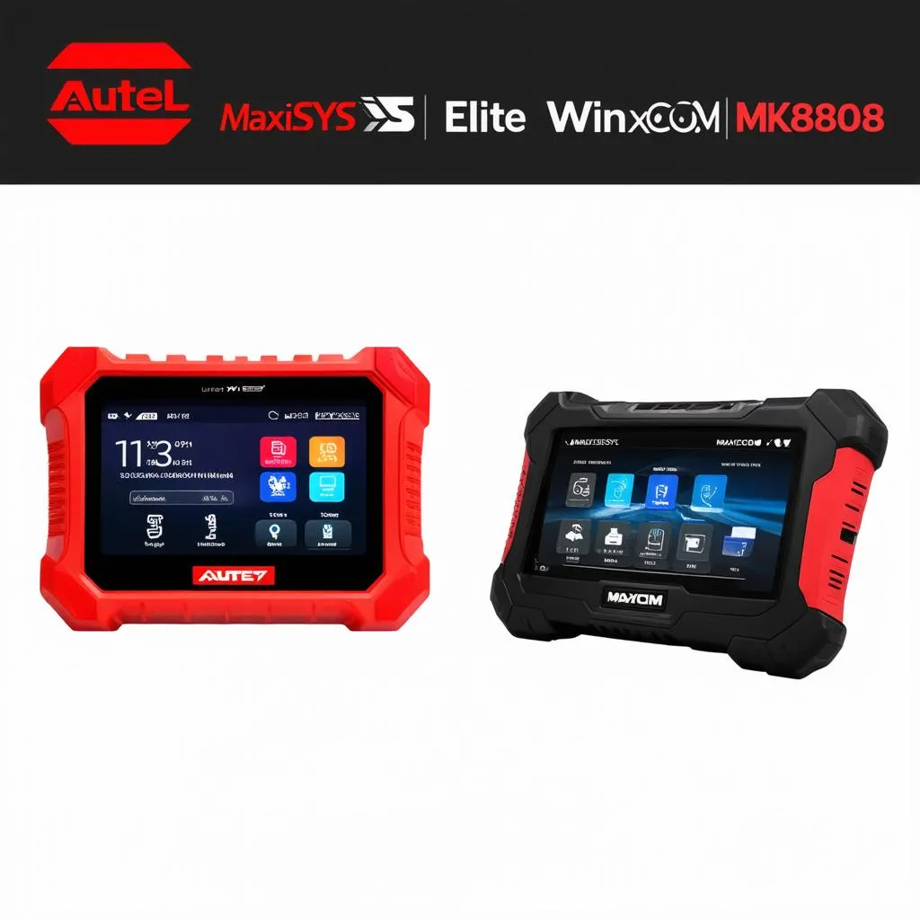 Autel MaxiSYS Elite and MaxiCOM MK808