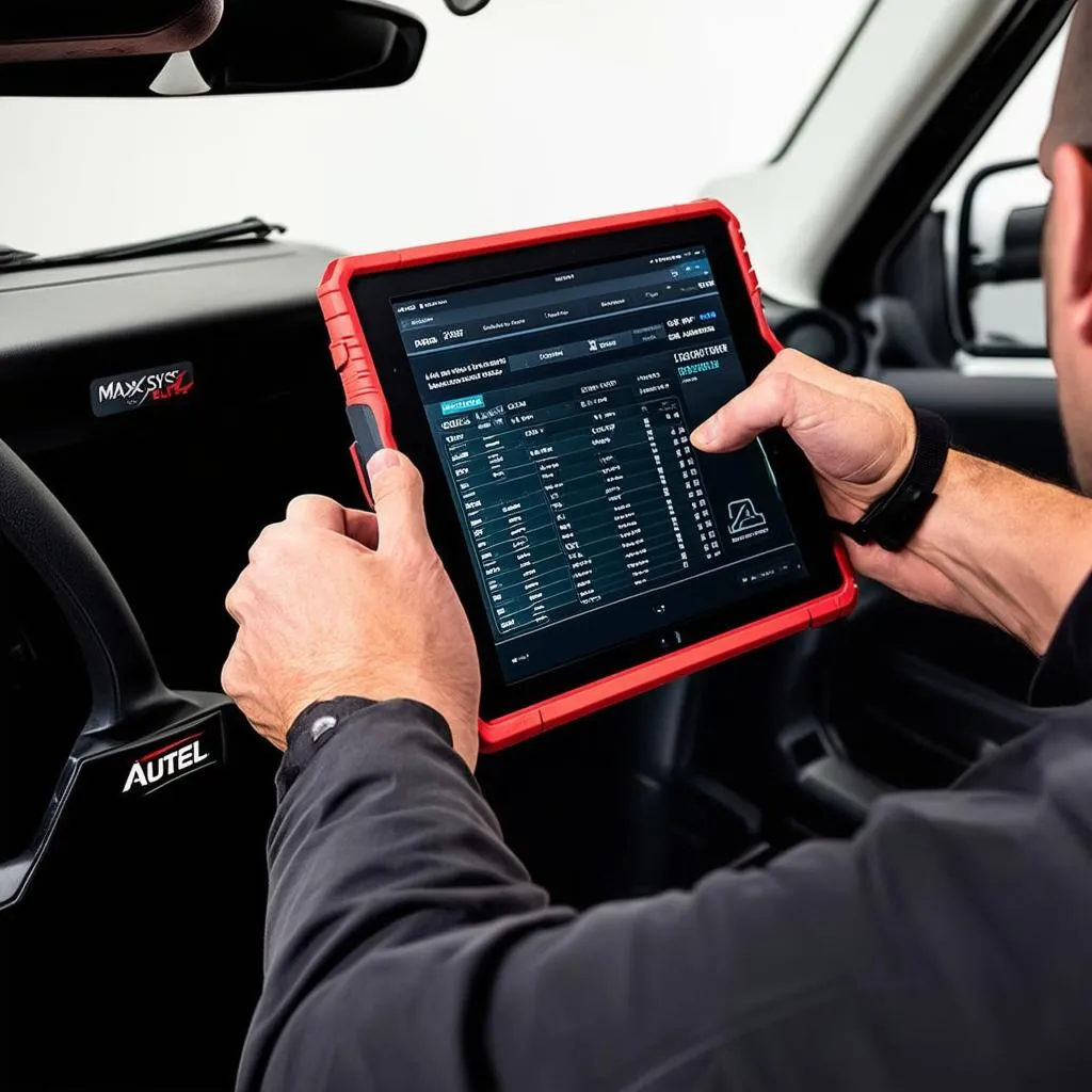 Autel Maxisys Elite Diagnostic Platform