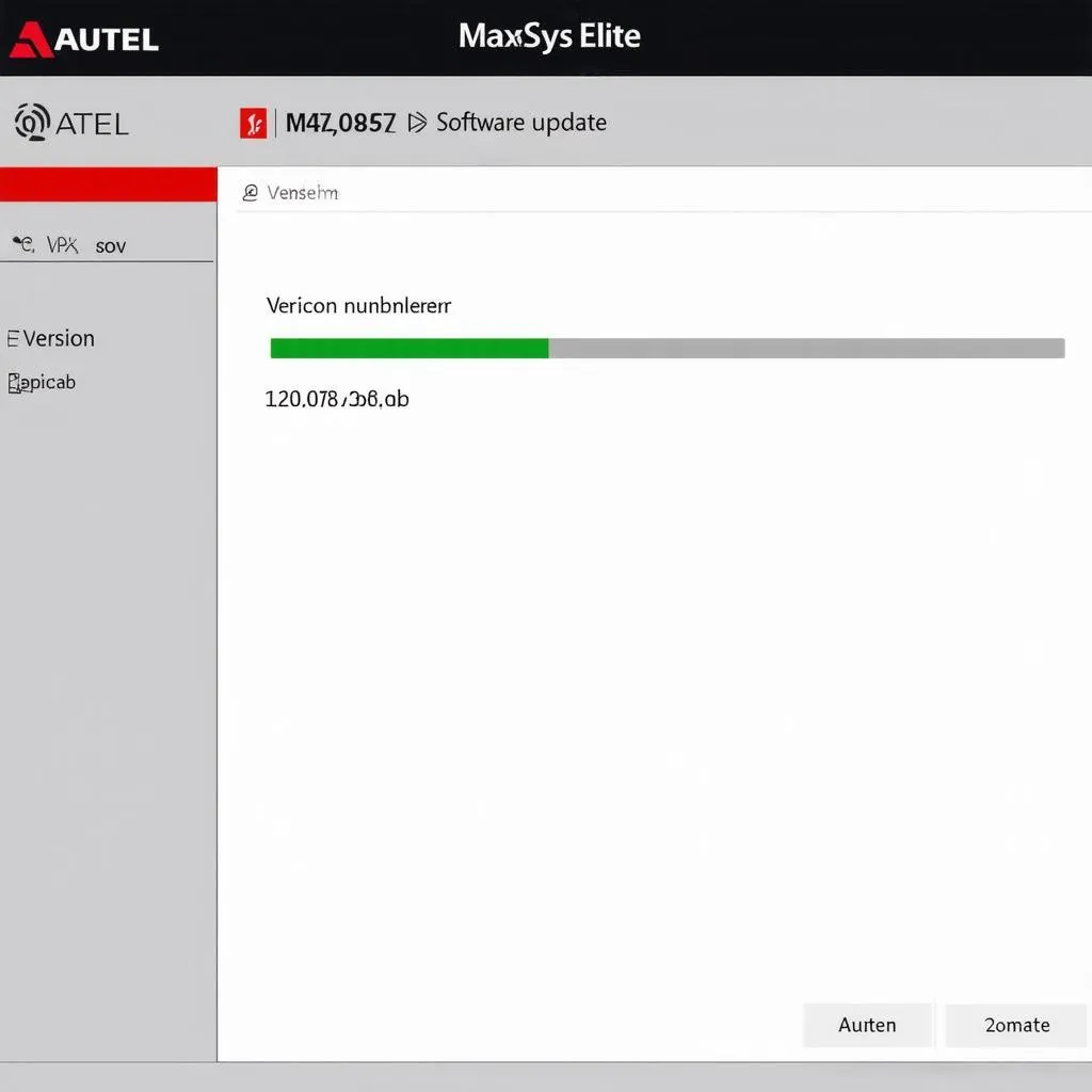 Autel MaxiSys Elite Update