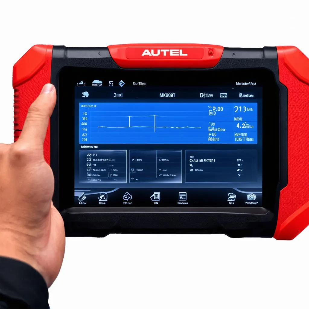 Autel MaxiSys MK808BT Screen