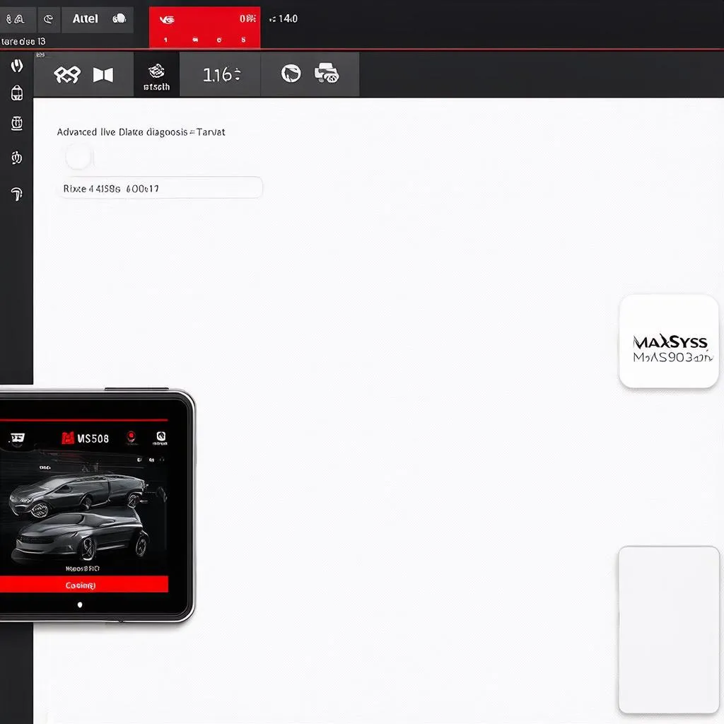 Autel MaxiSys MS906BT Enhanced Diagnostic Software