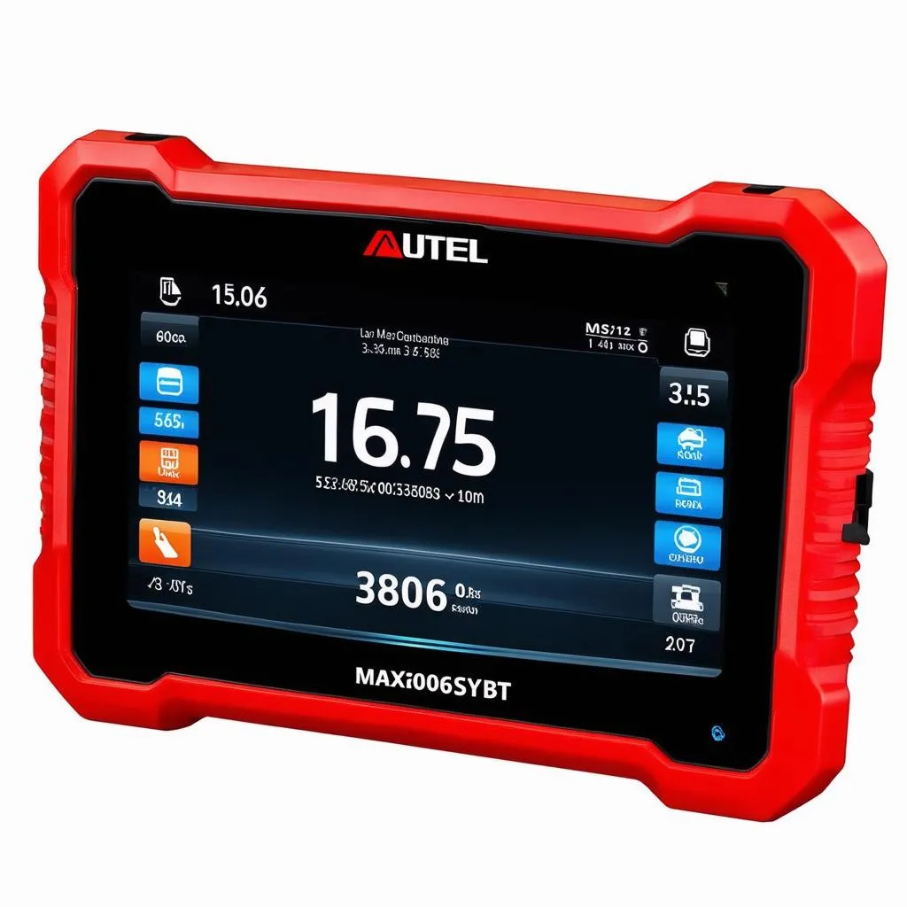 Autel MaxiSys MS906BT screen display