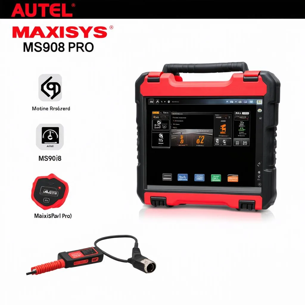 Features of the Autel MaxiSys MS908 Pro