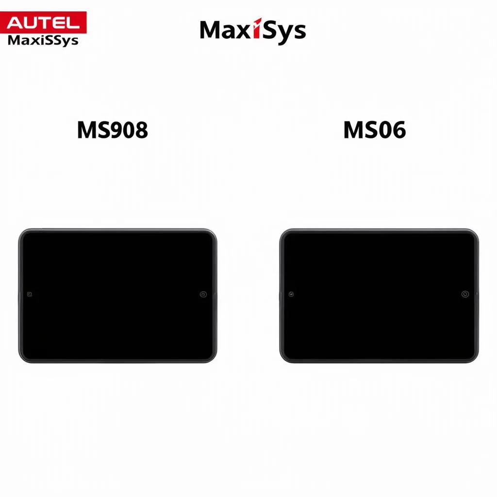 Autel MaxiSys MS908 vs MS906