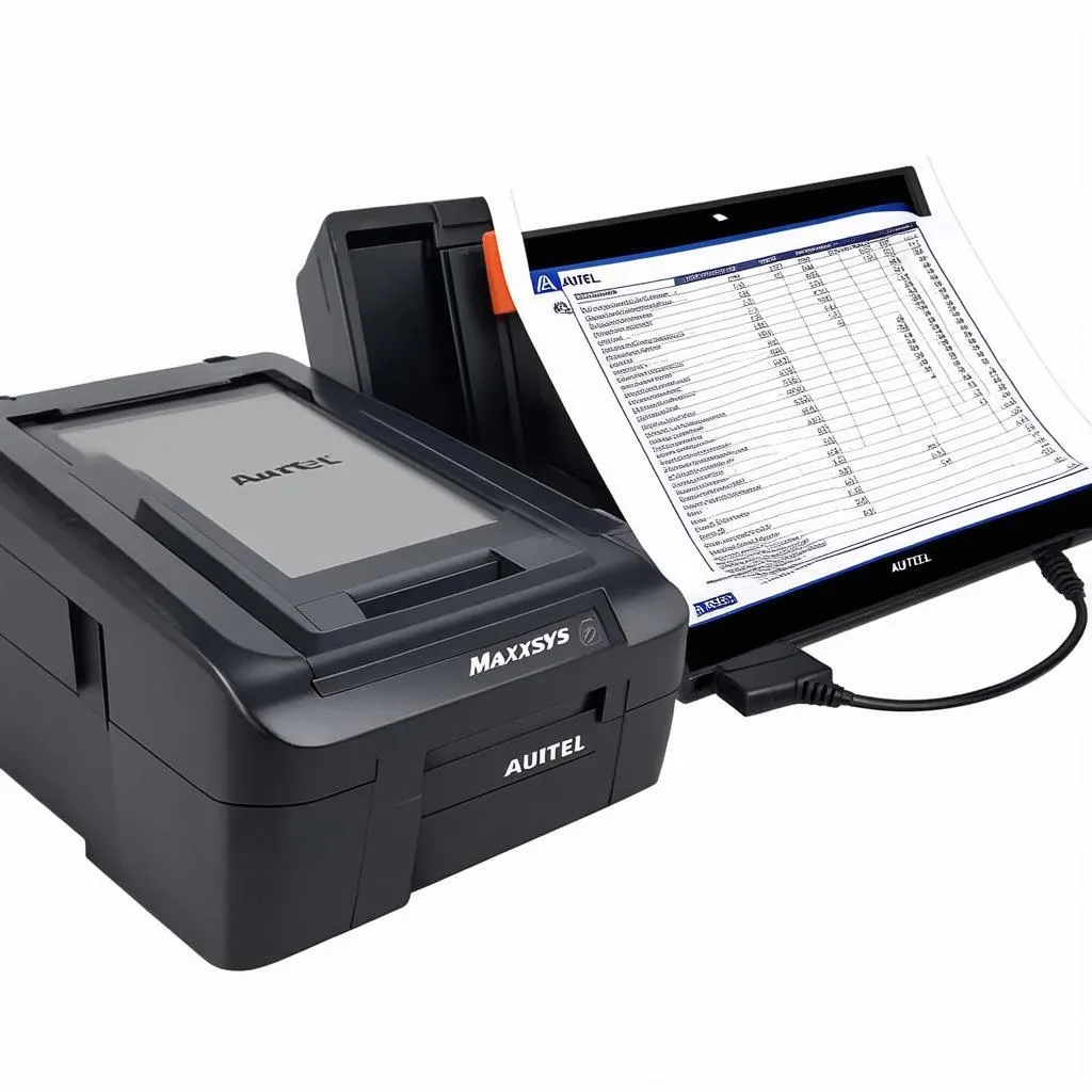 Autel Maxisys Printer