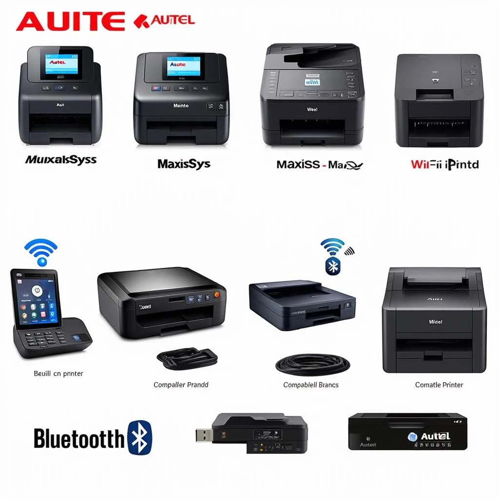 Autel Maxisys Printer Compatibility