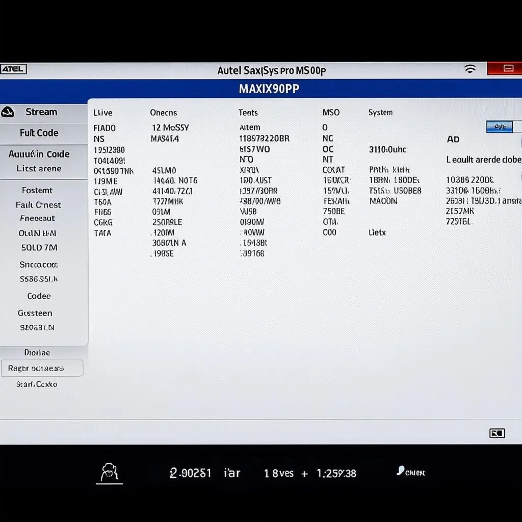 Autel MaxiSys Pro MS908P Diagnostics