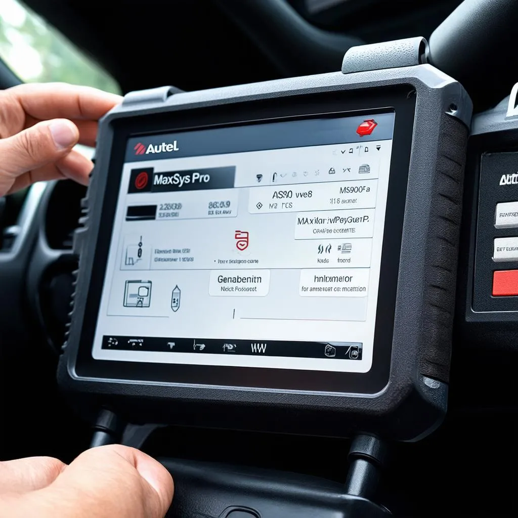 Autel MaxiSys Pro MS908P Features