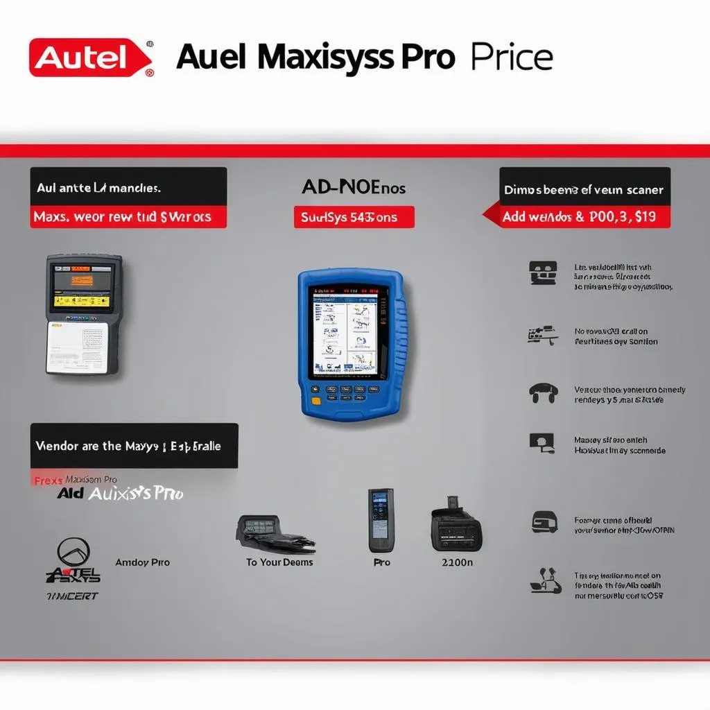 Autel Maxisys Pro Price