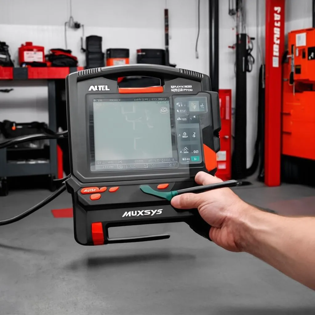 Autel MaxiSys Pro3 In Garage