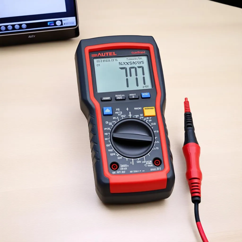 Autel MaxiSys Scope with Multimeter Functions