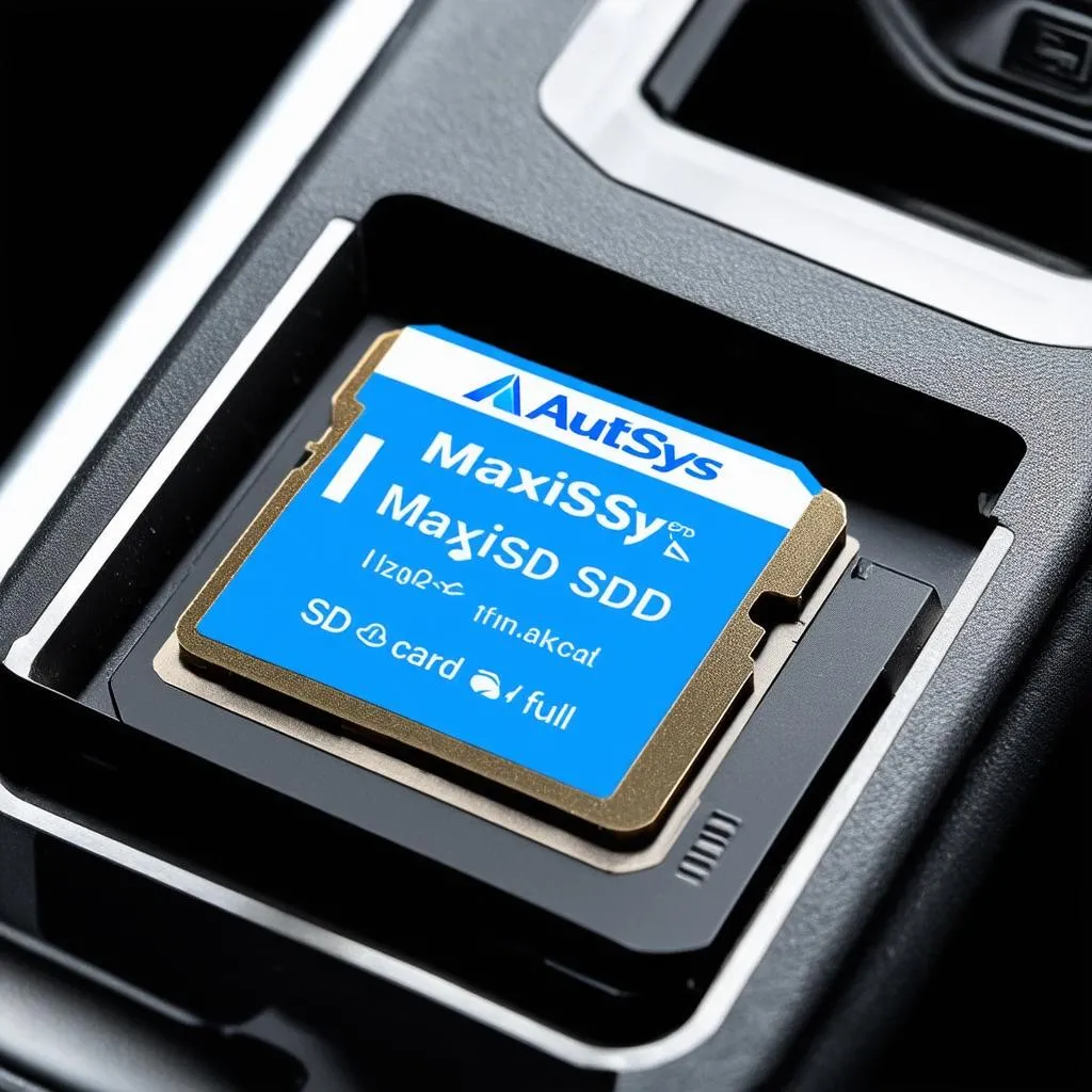 Autel MaxiSys SD card