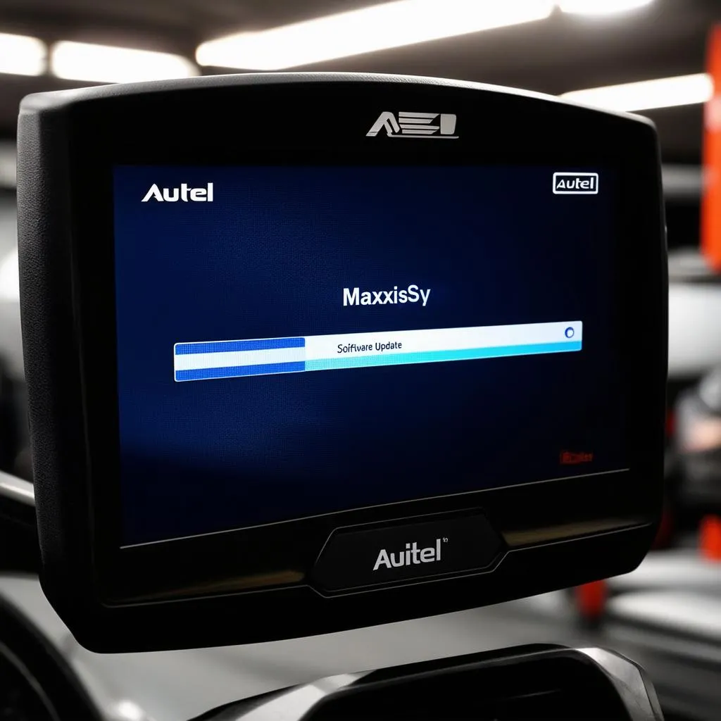 Autel MaxiSys Update Screen