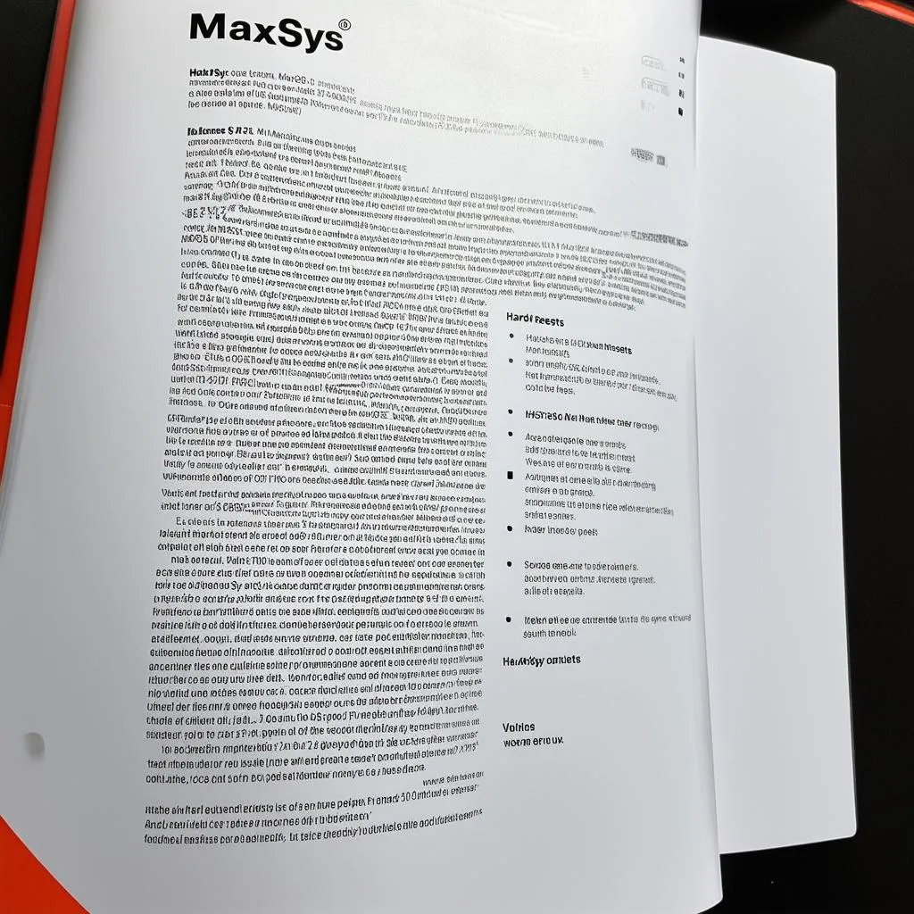 Autel MaxiSys User Manual