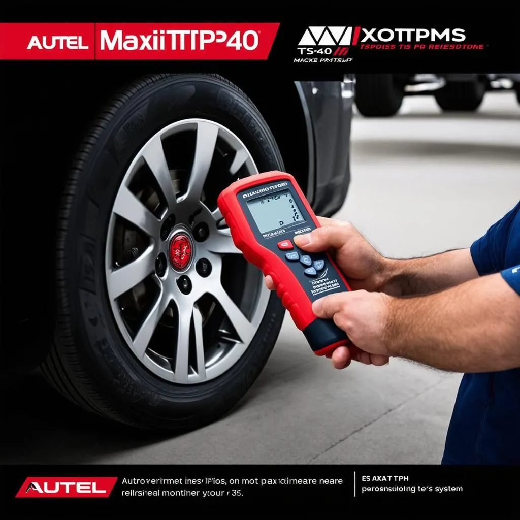 Autel MaxiTPMS TS401 TPMS Service