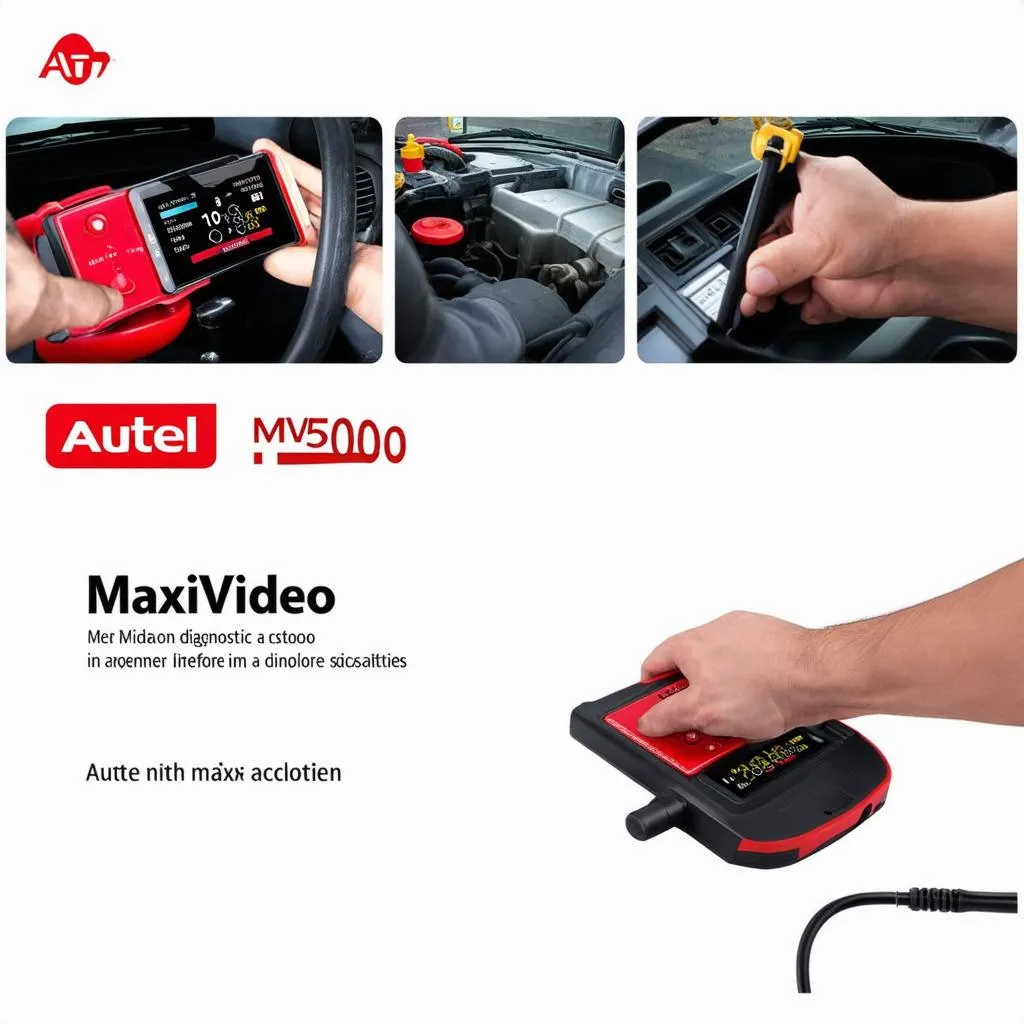 Autel MaxiVideo MV500 diagnostics