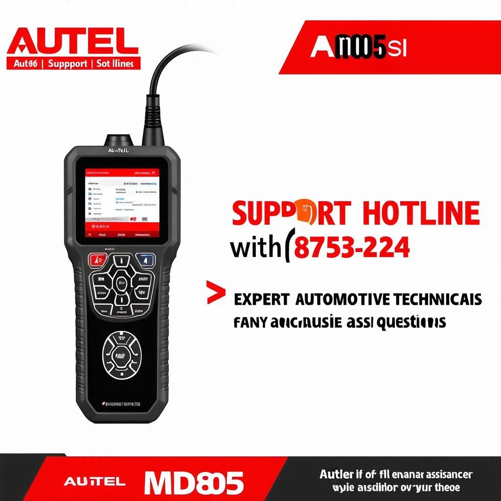 Autel MD805 Support