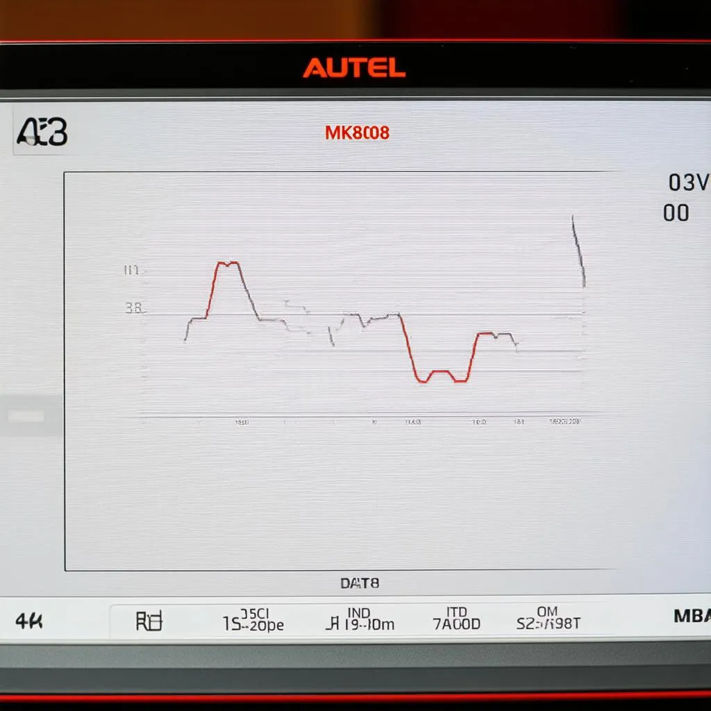 Autel MK808 Screen