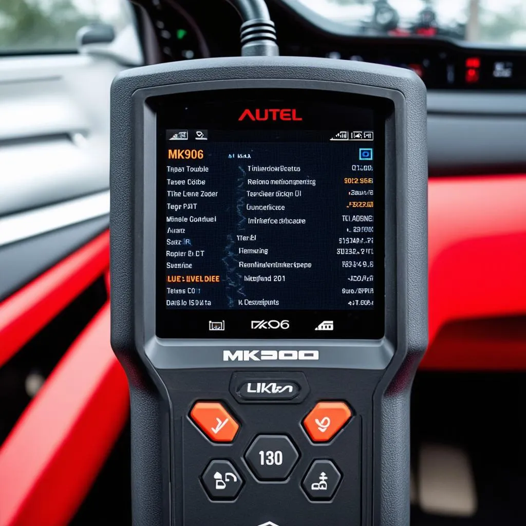 Autel MK906 Interface