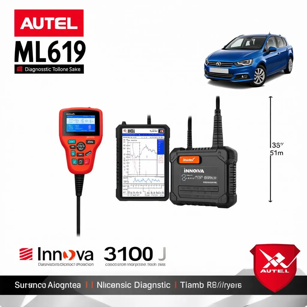 Autel ML619 and Innova 3100J