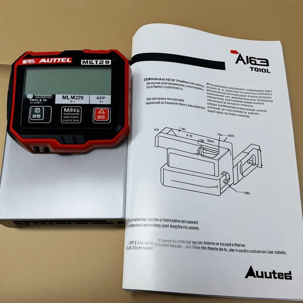 Autel ML629 tool and manual