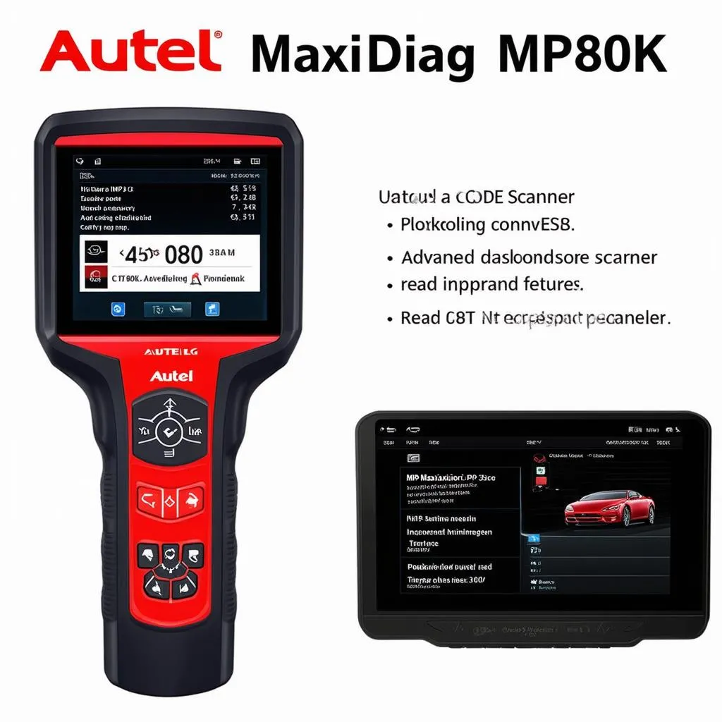 Autel MaxiDiag MP808K code scanner