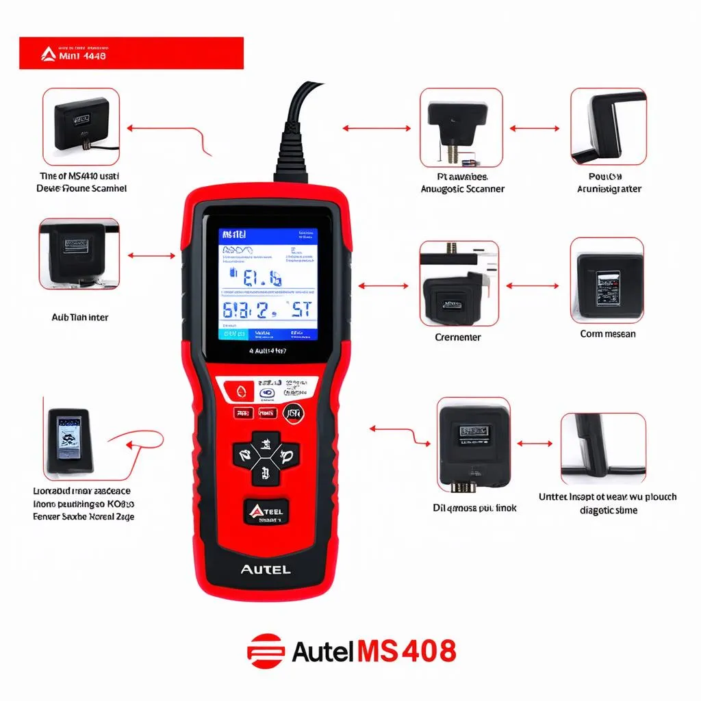 Autel MS408 Features