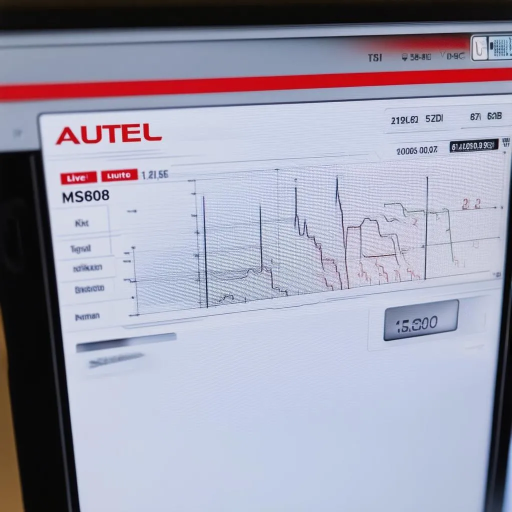 Autel MS808 interface