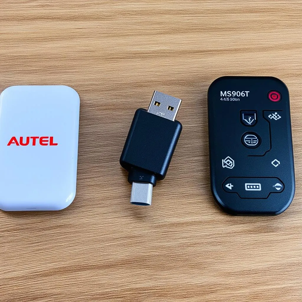 The Autel MS906BT Dongle interface