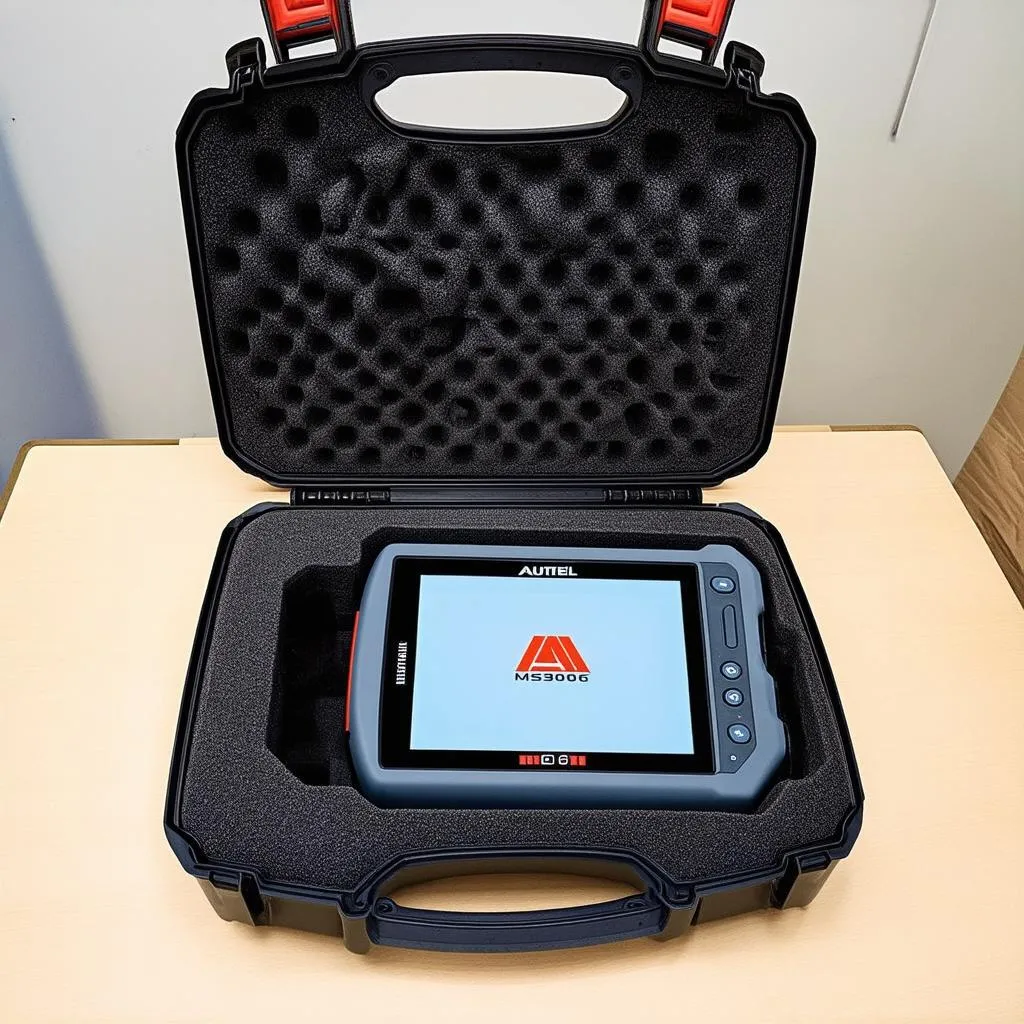 Autel MS906TS in Protective Case