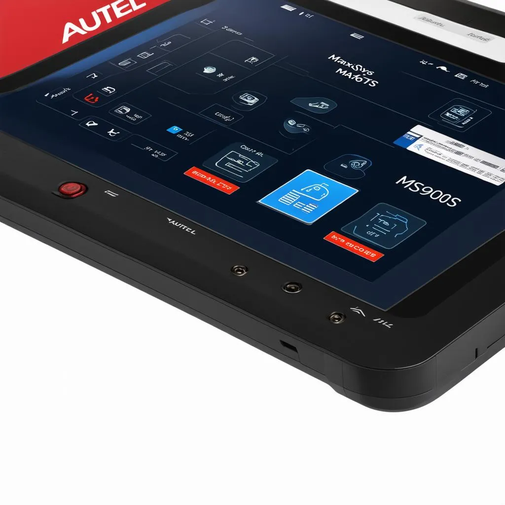 Autel MaxiSys MS906TS Interface