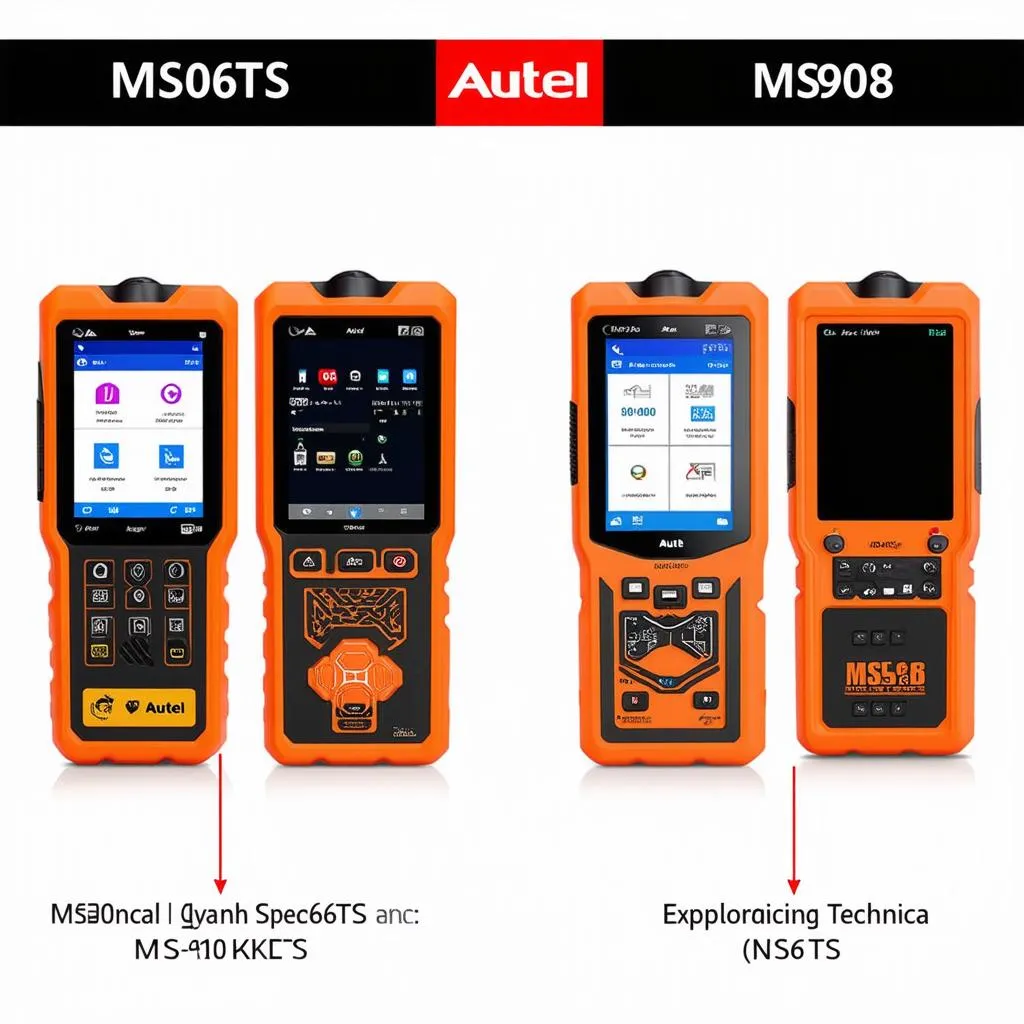 Autel MS906TS vs MS908