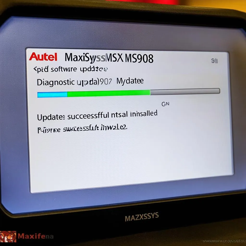 Autel MaxiSys MS908 Update