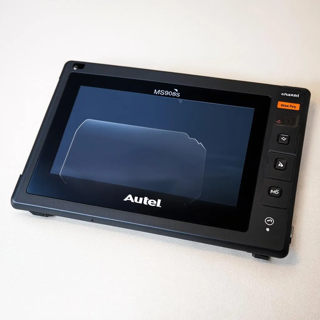 Autel MaxiSys MS908S Pro with a screen protector