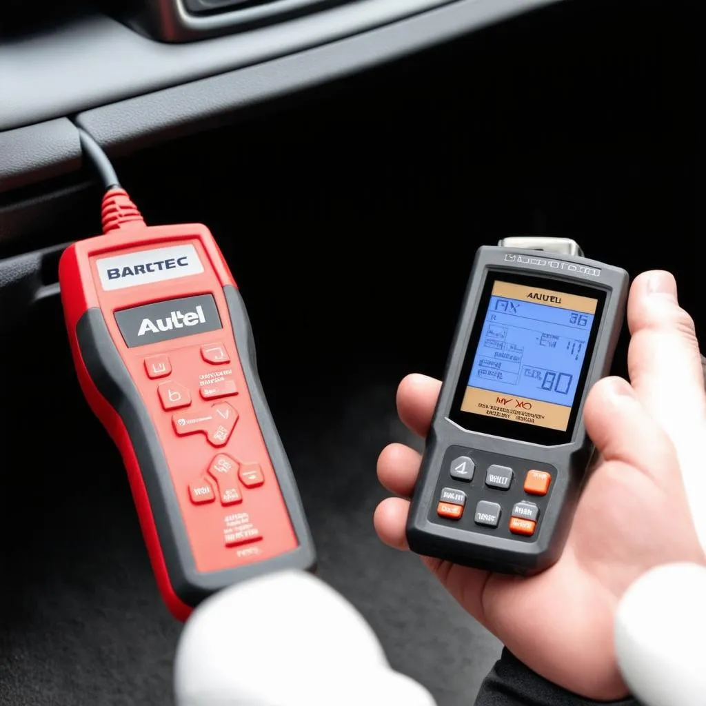 Programming sensors with Autel MX and Bartec 500