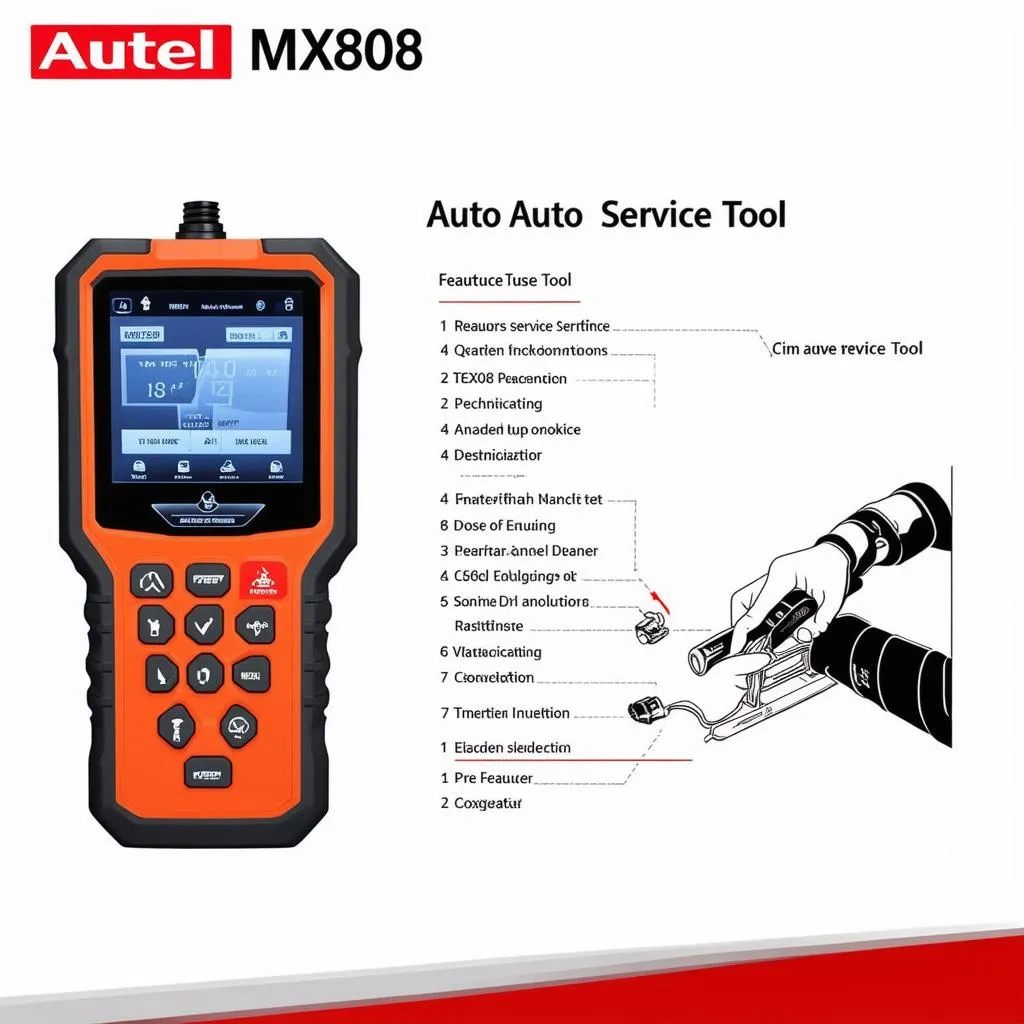 Autel MX808 Diagnostic Tool