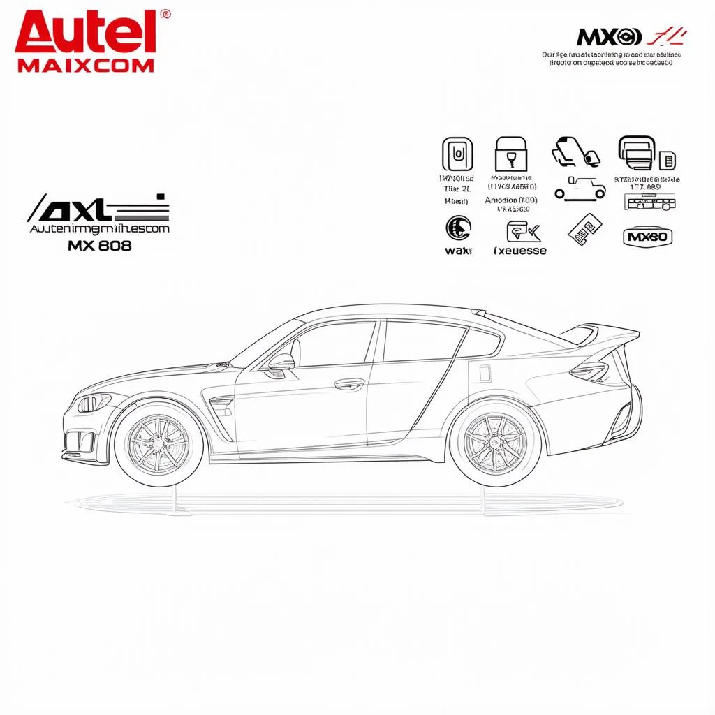 Autel Maxicom MX808 Vehicle Coverage