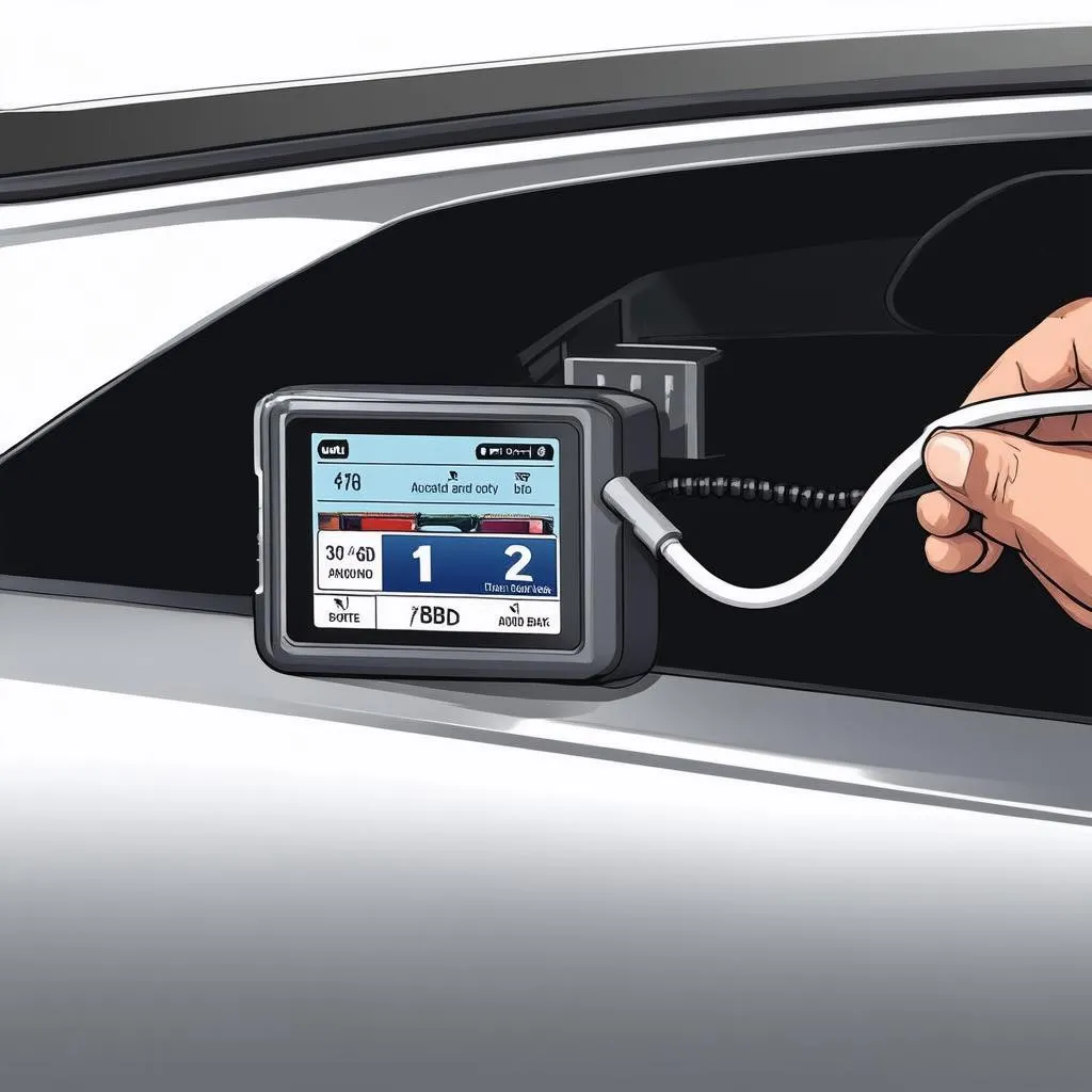 Autel OBD II Monitor Diagram