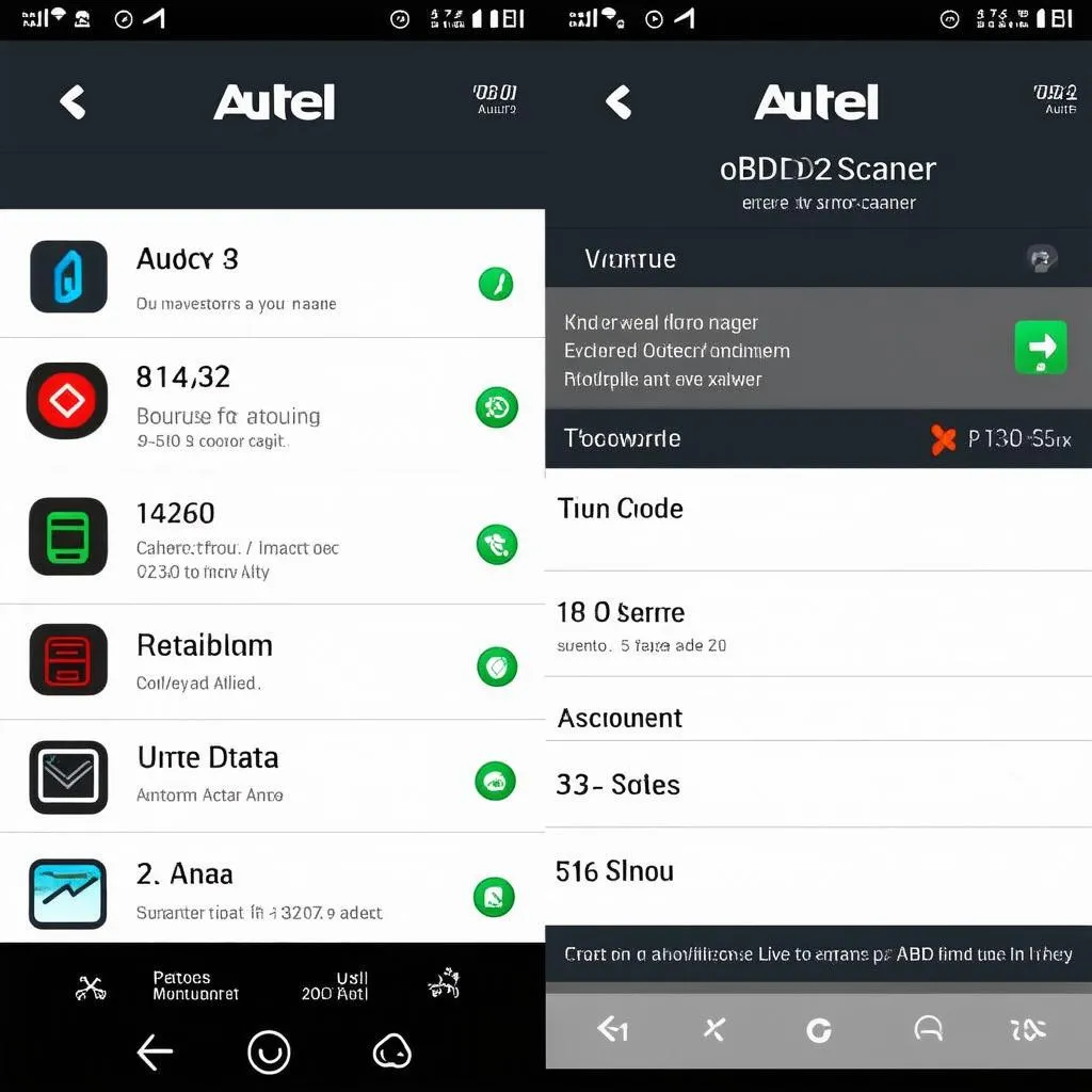 Autel OBD2 Scanner App