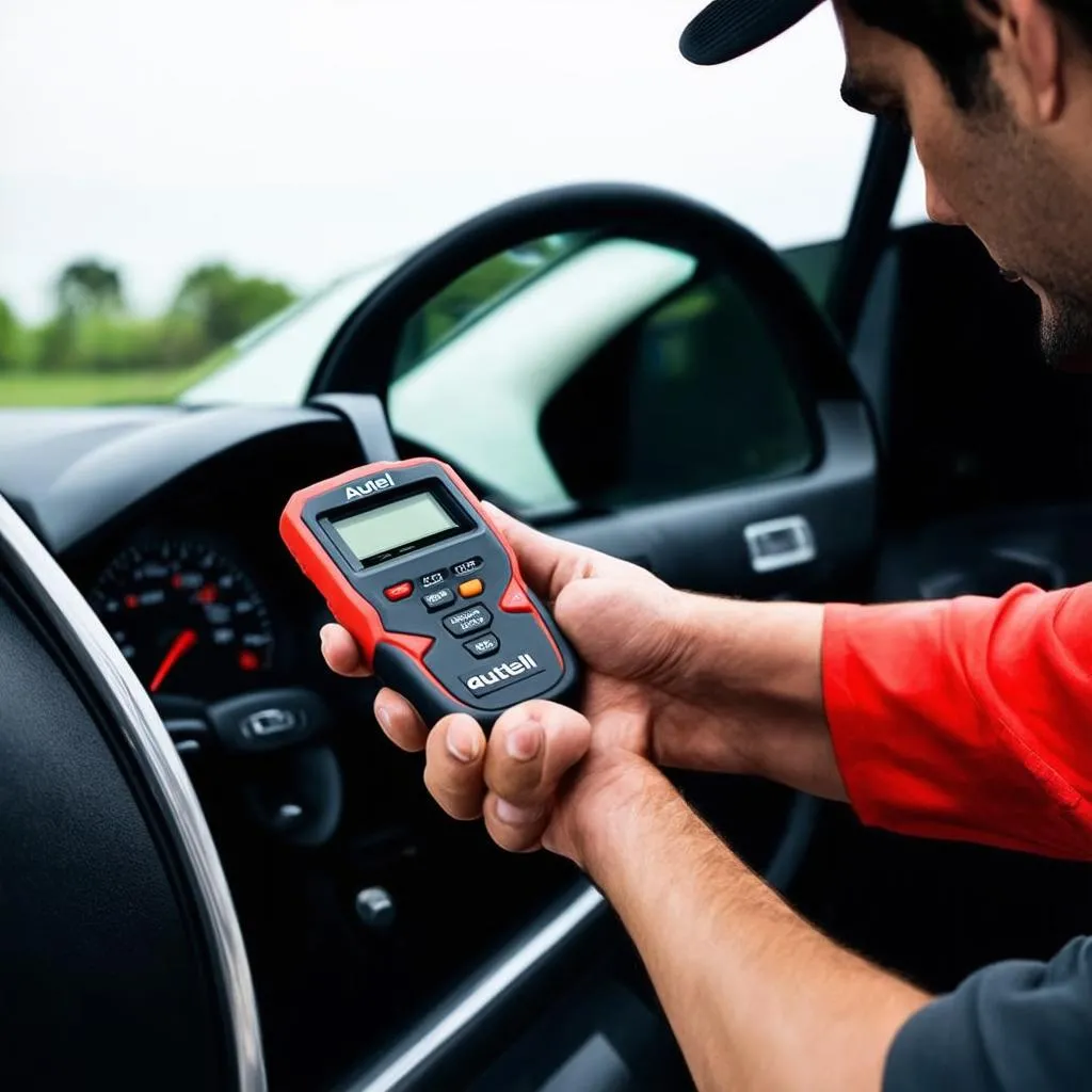 Autel OBDII Code Reader Usage